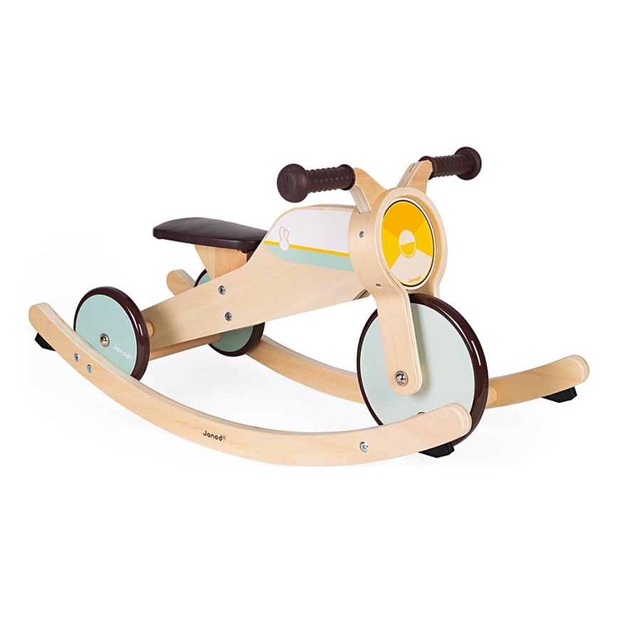 Janod - Per bambini bici a spinta in legno 2in1