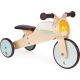 Janod - Per bambini bici a spinta in legno 2in1