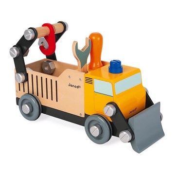 Janod - Set di costruzioni in legno camion BRICOKIDS