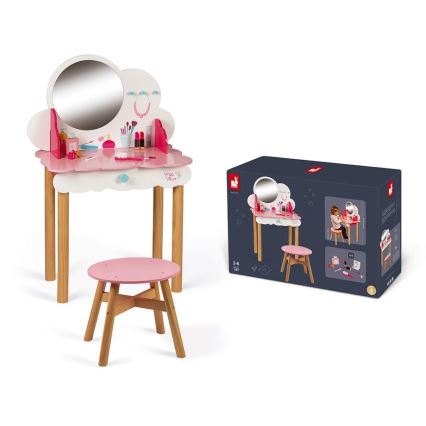 Janod - Tavolo cosmetico per bambini CANDY CHIC