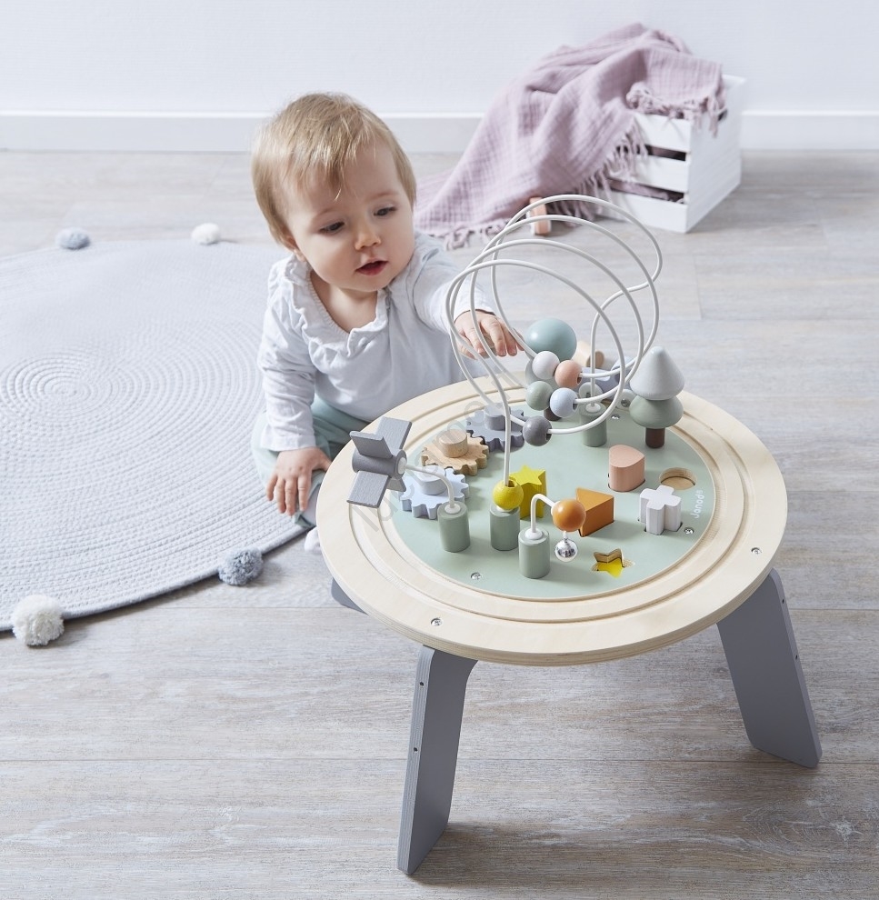 Janod Tavolo interattivo per bambini automobili SWEET COCOON