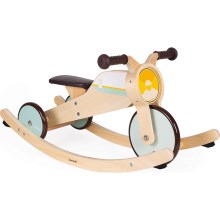 Janod - Triciclo in legno per bambini 2in1