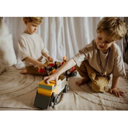 Janod - Set di costruzioni in legno camion BRICOKIDS