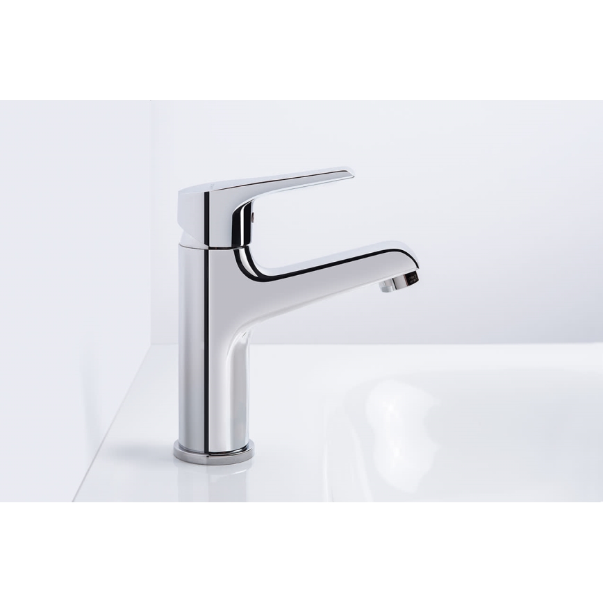 JIKA H3111W10041101 - Rubinetto per lavabo CUBE 17,9 cm cromo lucido
