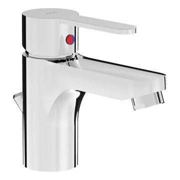 JIKA H3111Z10041111 - Rubinetto per lavabo con scarico e troppopieno LYRA 12,5 cm cromo lucido