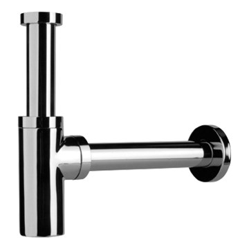 JIKA H3747100040001 - Sifone per lavabo rotondo MIO cromo lucido
