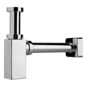 JIKA H3747300040001 - Sifone quadrato per lavabo CUBITO cromo lucido