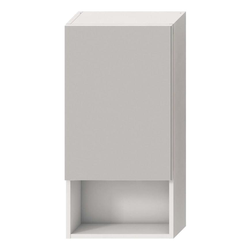 JIKA H4532210383041 - Armadio con specchio con mensola LYRA 80x40 cm bianco