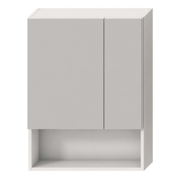 JIKA H4532410383041 - Armadio con specchio con mensola LYRA 80x60 cm bianco