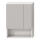 JIKA H4532410383041 - Armadio con specchio con mensola LYRA 80x60 cm bianco