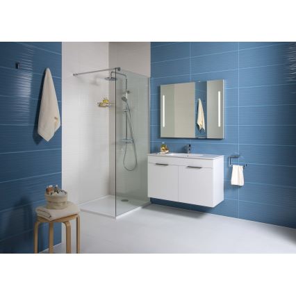 JIKA H4536011763001 - Armadietto da bagno con lavandino CUBE 60,7x65 cm bianco