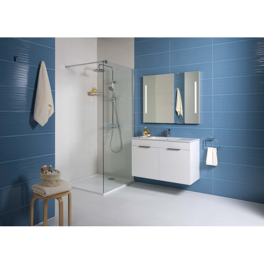 JIKA H4536011763001 - Armadietto da bagno con lavandino CUBE 60,7x65 cm bianco