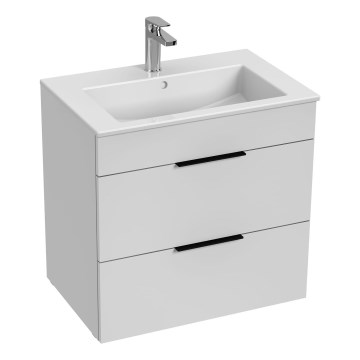 JIKA H4536021763001 - Armadietto da bagno con lavandino CUBE 60,7x65 cm bianco