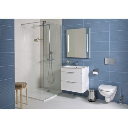 JIKA H4536021763001 - Armadietto da bagno con lavandino CUBE 60,7x65 cm bianco
