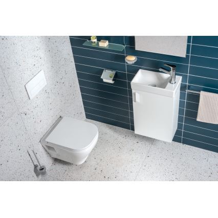 JIKA H45J5111753001 - Armadietto da bagno con lavandino PETIT 58,5x38,6 cm bianco