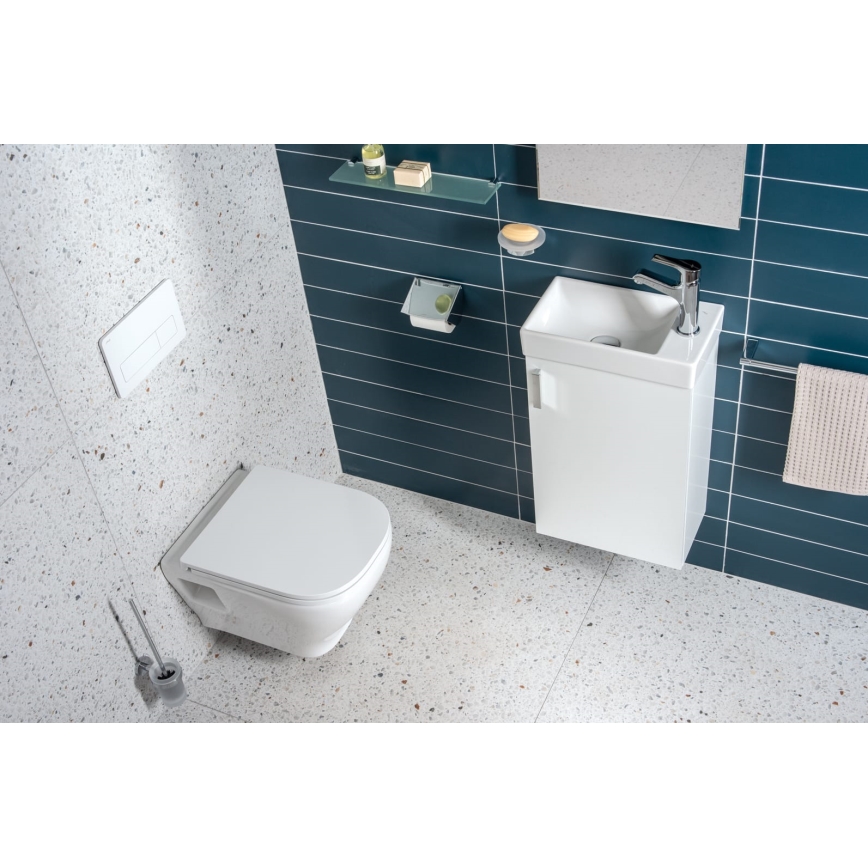 JIKA H45J5111753001 - Armadietto da bagno con lavandino PETIT 58,5x38,6 cm bianco