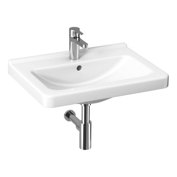 JIKA H8104240001041 - Lavabo sospeso CUBITO 65x48,5 cm ceramica/bianco