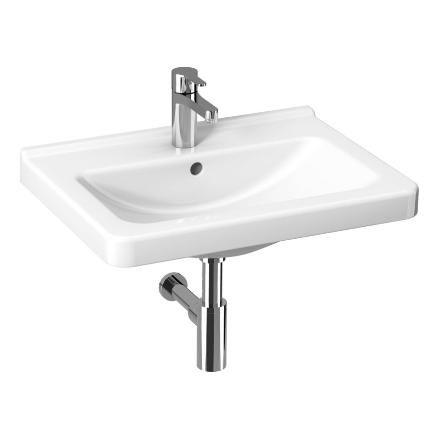 JIKA H8104240001041 -  Lavabo sospeso CUBITO 65x48,5 cm ceramiche/bianco