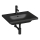 JIKA H8127137161041 - Lavabo sospeso MIO 60x45 cm ceramica/nero opaco