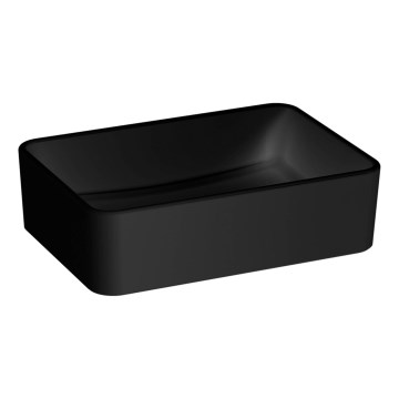 JIKA H8184237161121 - Lavabo da appoggio CUBITO 50x35 cm ceramica/nero opaco