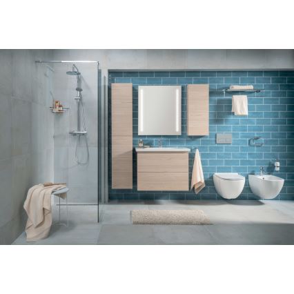 JIKA H8317121003021 - Bidet sospeso MIO ceramica/bianco perla