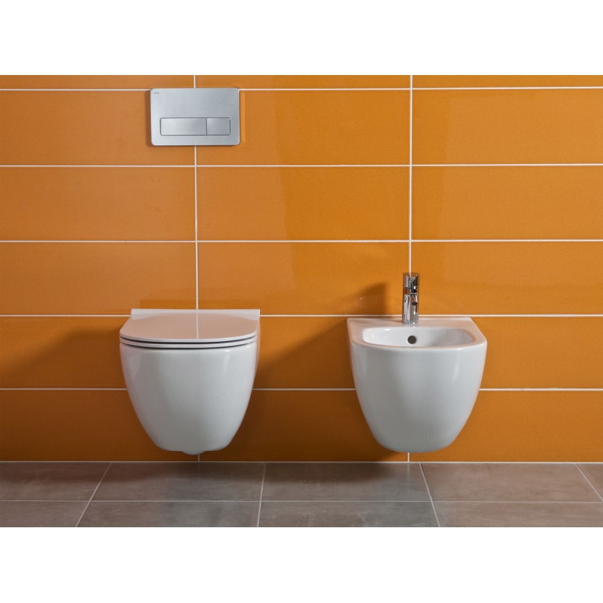 JIKA H8317121003021 - Bidet sospeso MIO ceramica/bianco perla