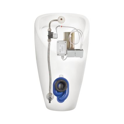 JIKA H8430700004901 - Orinatoio con sensore GOLEM 230V ingresso interno, scarico posteriore ceramiche/bianco