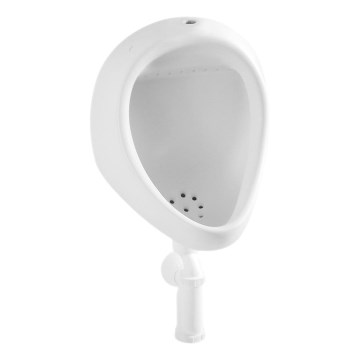 JIKA H8441000004401 - Urinale KORINT con alimentazione esterna, scarico inferiore, ceramica/bianco