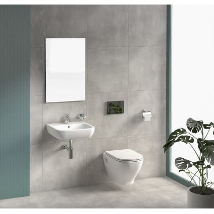 JIKA H8666160000001 - Vaso sospeso DEEP in ceramica/bianco + sedile WC SoftClose DEEP in Duroplast/bianco