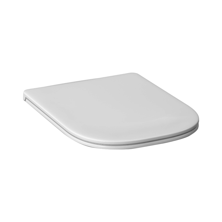 JIKA H8666180000001 - WC sospeso DEEP in ceramica, bianco + sedile per WC DEEP con chiusura rallentata SoftClose in Duroplast, bianco
