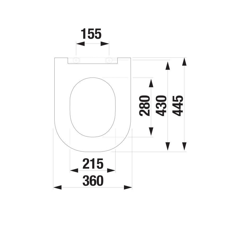 JIKA H8917167570631 - Sedile WC SoftClose MIO duroplast bianco