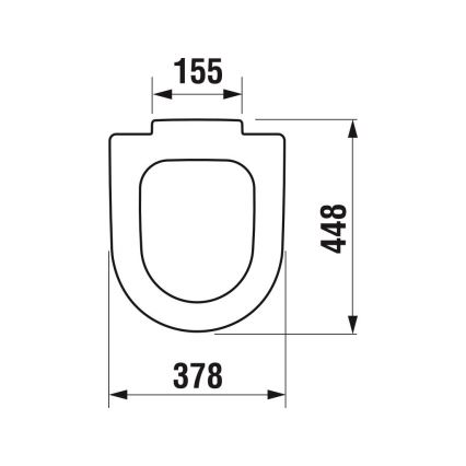 JIKA H8932823000631 - Sedile per WC DEEP duroplast/bianco