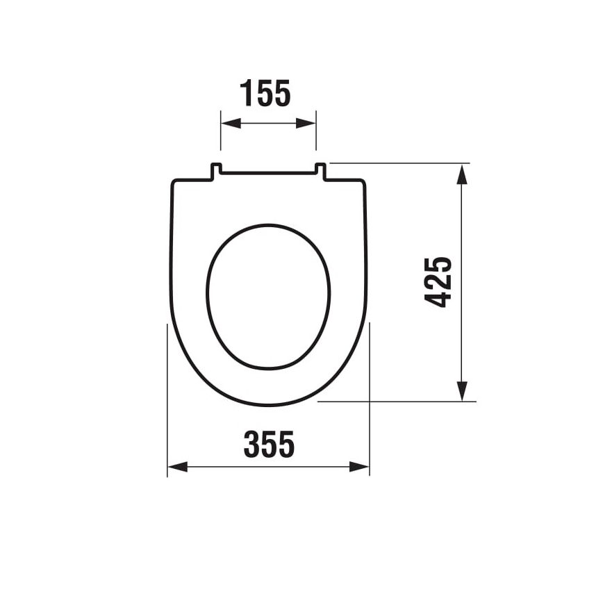 JIKA H8933853000001 - Sedile WC SoftClose LYRA in duroplastica, bianco