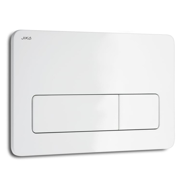 JIKA H8936620000001 - Pulsante di scarico DUAL PRO bianco