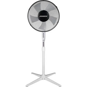 JOHNSON - Ventilatore a piantana COLONNA 45W/230V Ø 43 cm nero/bianco