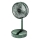 JOHNSON - Ventilatore da tavolo ricaricabile TORTUGA 5W/3,7V 1200 mAh Ø 16,5 cm verde