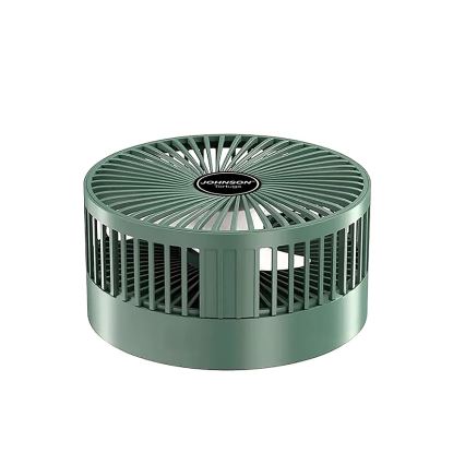 JOHNSON - Ventilatore da tavolo ricaricabile TORTUGA 5W/3,7V 1200 mAh Ø 16,5 cm verde