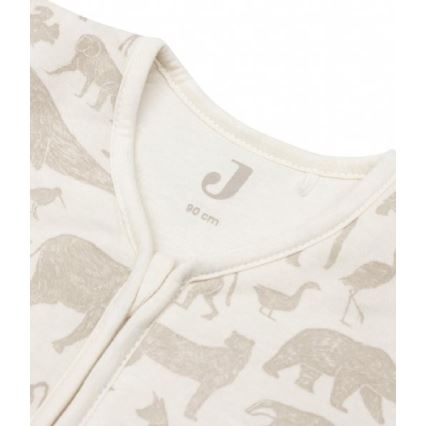 Jollein - Sacco a pelo 2in1 6-18 mesi 3 TOG Animals Nougat