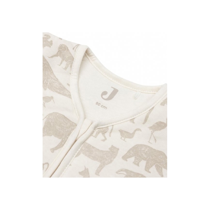 Jollein - Sacco a pelo 2in1 6-18 mesi 3 TOG Animals Nougat