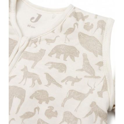 Jollein - Sacco a pelo 2in1 6-18 mesi 3 TOG Animals Nougat