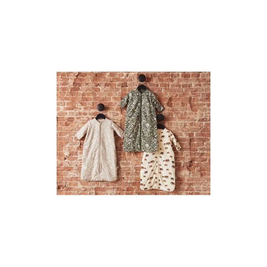 Jollein - Sacco a pelo 2in1 6-18 mesi 3 TOG Botanical Leaf Green
