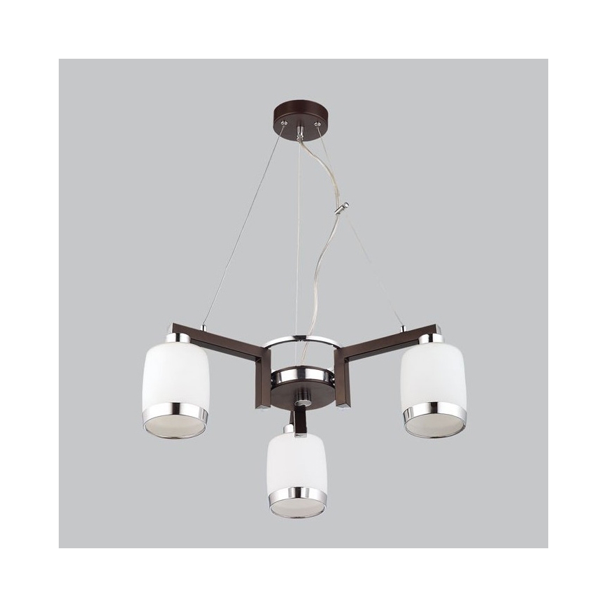 Jupiter 1058 LN3 - Lampadario a sospensione LINEA 3xE27/60W/230V
