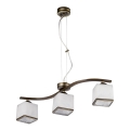 Jupiter 1085 - GA3 - Lampadario a sospensione GABI 3xE27/40W/230V