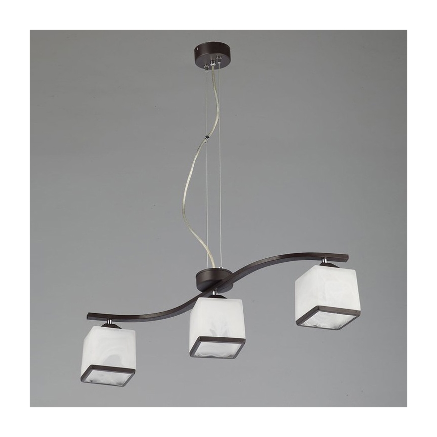 Jupiter 1088 - GA3 - Lampadario a sospensione GABI 3xE27/40W/230V