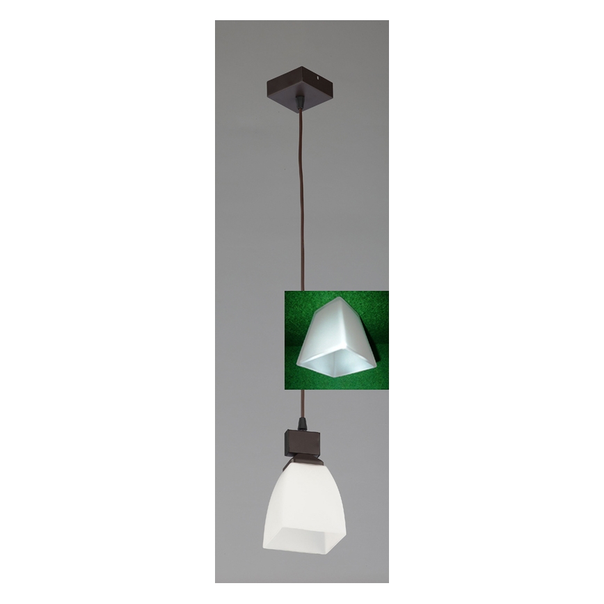 Jupiter 1110 - Lampadario a sospensione ALBA 1xE27/60W/230V