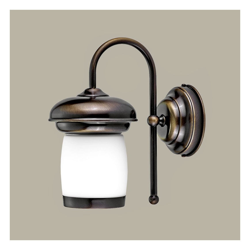 JUPITER 1265-LIVK - Applique LIV 1xE27/60W patina