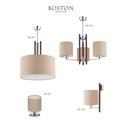 JUPITER 1269-BT3 - Lampadario BOSTON 3xE27/60W