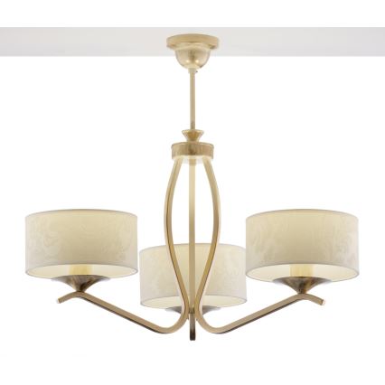 JUPITER 1274-KS3E - Lampadario su stelo KASZMIR 3xE27/60W