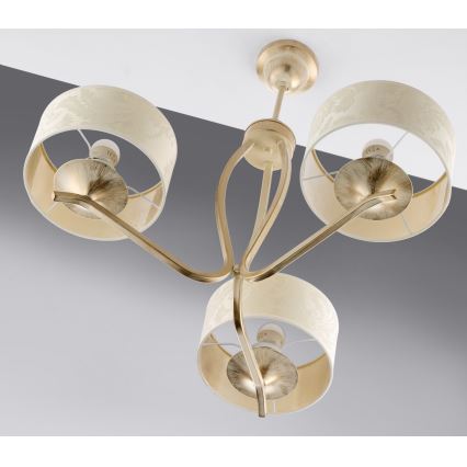 JUPITER 1274-KS3E - Lampadario su stelo KASZMIR 3xE27/60W