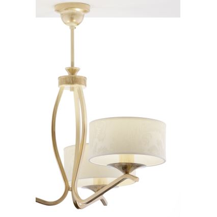 JUPITER 1274-KS3E - Lampadario su stelo KASZMIR 3xE27/60W